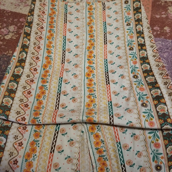 OOAK Vintage Floral Handmade Open Back Halter Farmer's Market Maxi Sundress - Picture 10 of 10